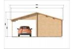 Donnybrook 44 / 6.8m x 5.6m Garage and Carport